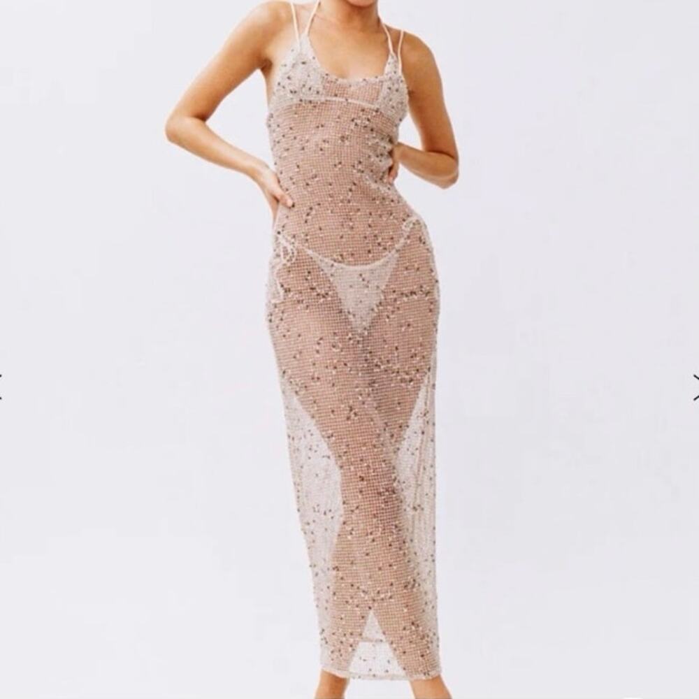 With Jean Holly Midi Dress In Medium
